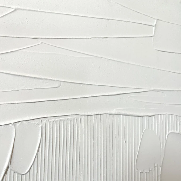 Gypsum sculpture murals wall art texture white relief wall decor