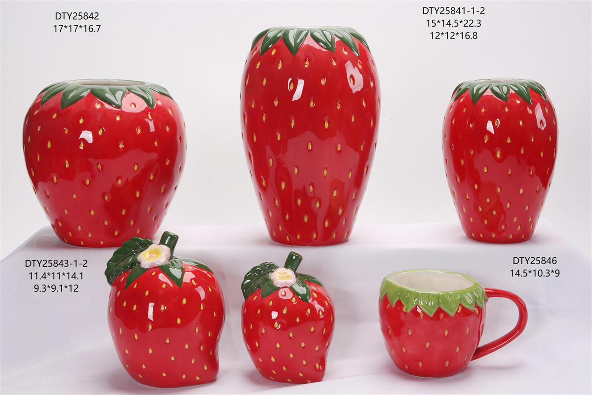 Teruierdecor Red pottery vase manufacturers